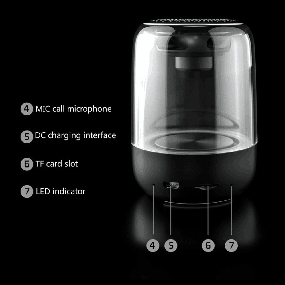 Loa Bluetooth Không Dây C7 Mini Có Đèn Led Mới