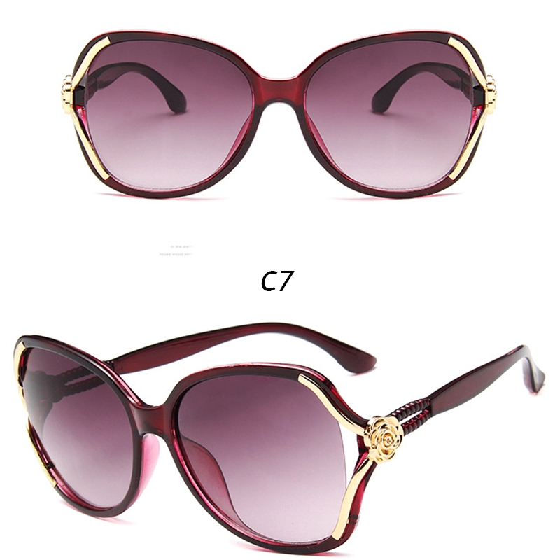 Kính Mát Gọng Lớn Chống Tia Uv Thời Trang Cho Nam Nữ