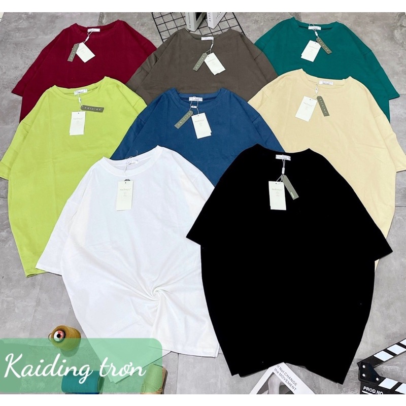 áo thun Kaiding ✨ FREESHIP ✨ áo thun trơn kaiding nam nữ dày dặn