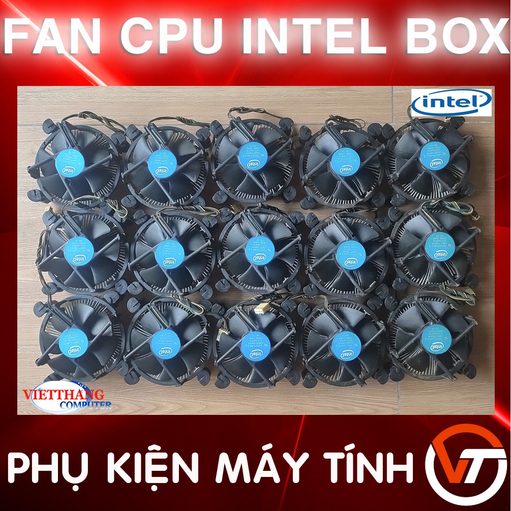 Quạt Tản Nhiệt CPU Intel hàng Box zin Socket 1155, 1150, 1151 ( 2nd )