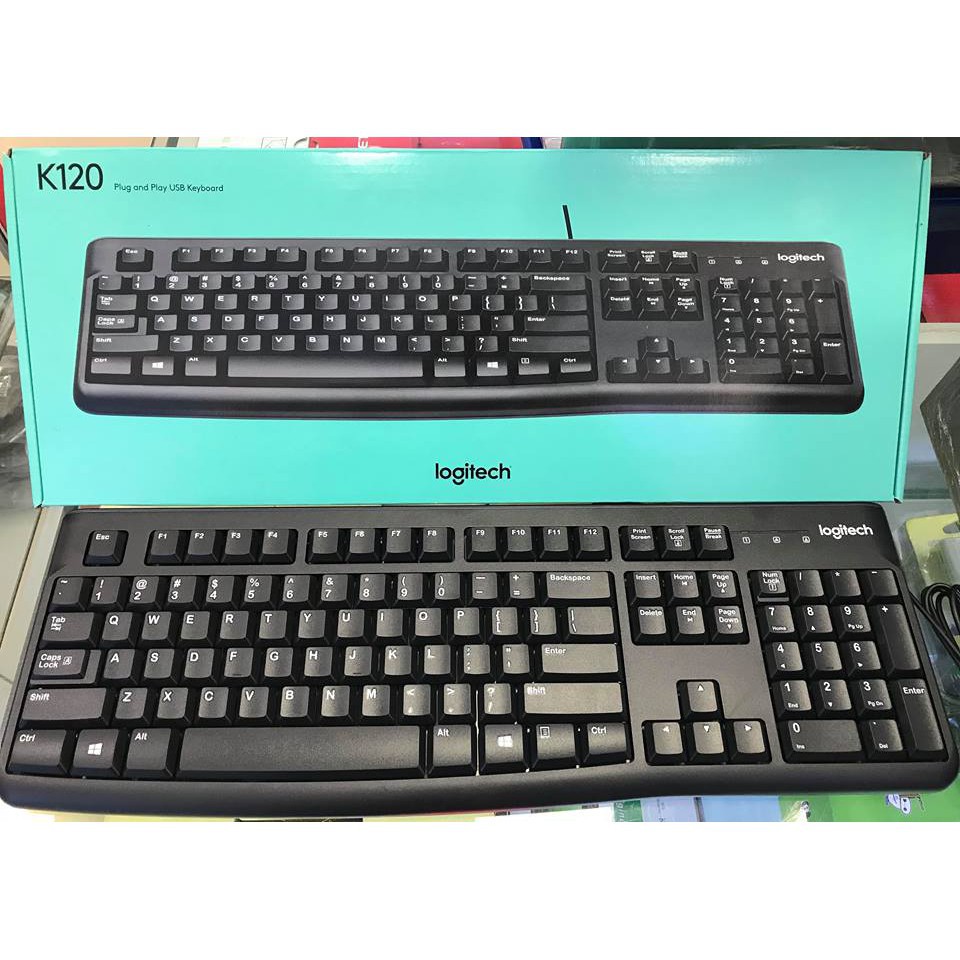 (Hàng Chính Hãng) Bàn phím Logitech K120 - Digiworld Phân Phối