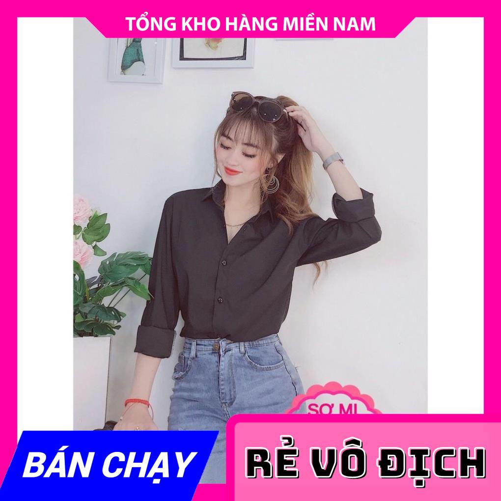 ÁO SƠ MI CÔNG SỞ - ÁO SƠ MI CẶP NAM NỮ SMPT ⚡FREESHIP⚡100% ẢNH THẬT⚡ CHUYÊN SỈ - GIÁ TỐT  MY