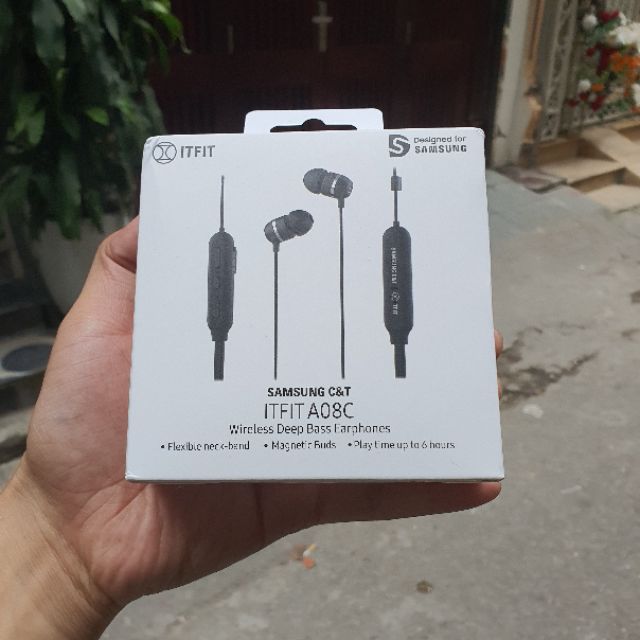 Tai nghe Bluetooth Samsung C&T ItFit A08C chính hãng