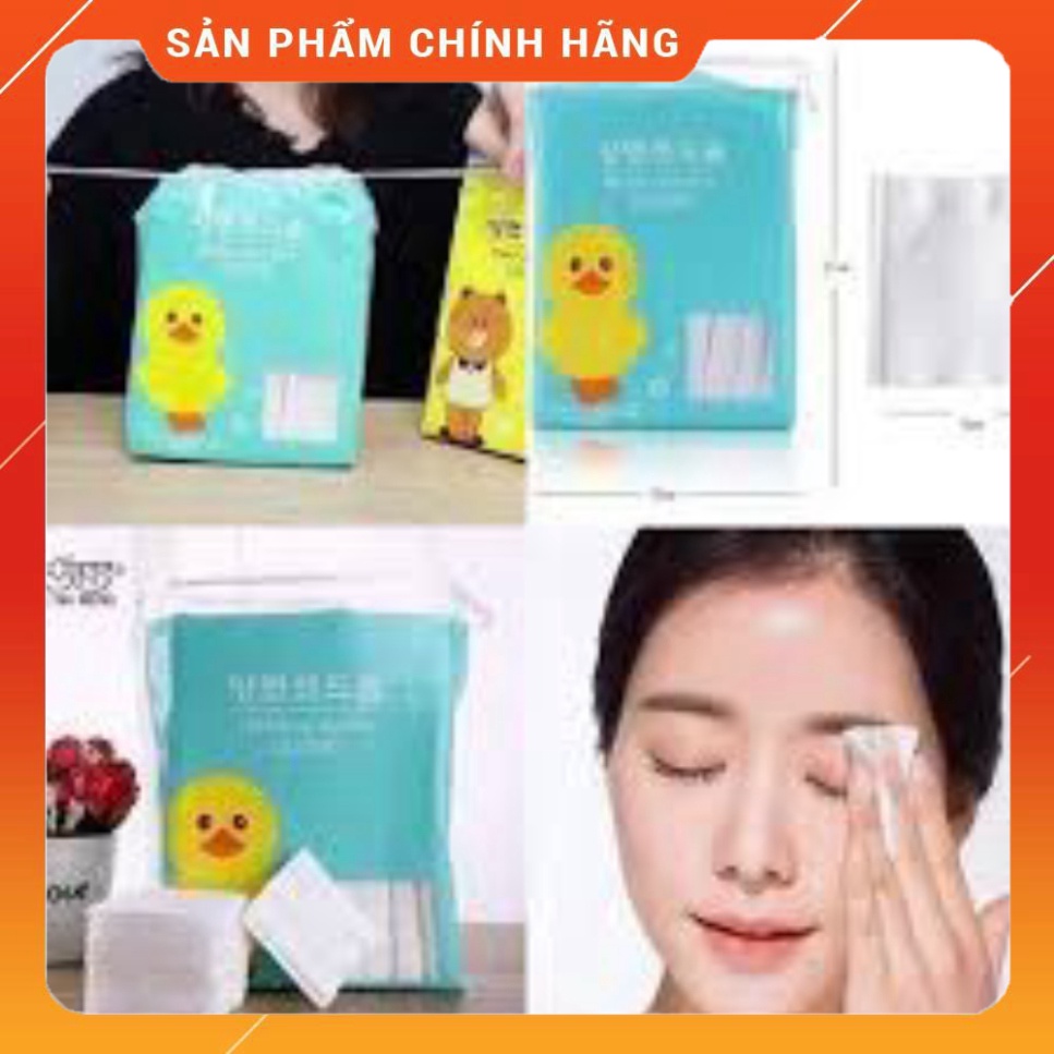 BÔNG TẨY TRANG KUTE  GẤU VỊT