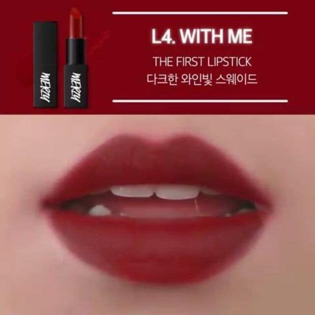 💄MERZY L4 WITH ME - ĐỎ ĐẤT💄