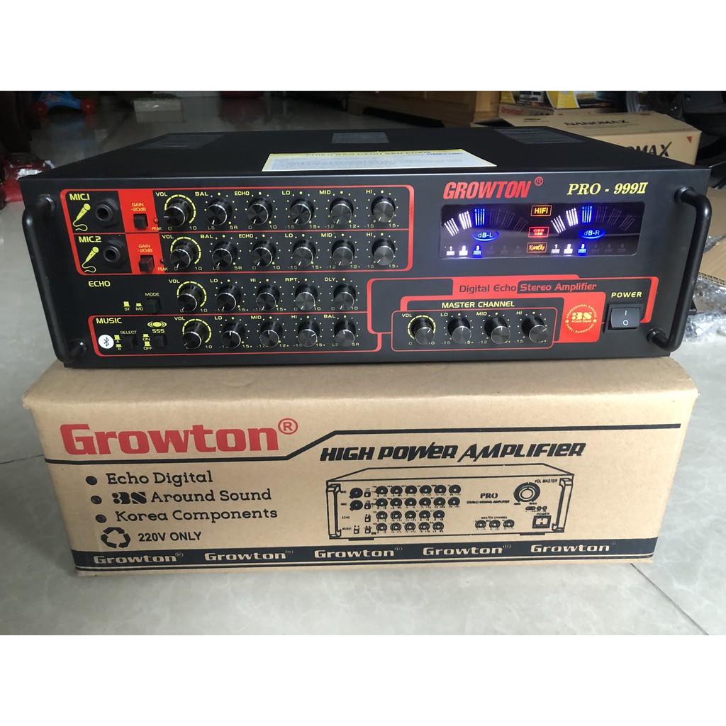 Amply Bluetooth Growton Pro-999II 12 sò