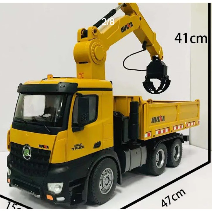 XE CẨU BEN HUINA 1575 26 KÊNH PHIÊN BẢN MỚI 2024