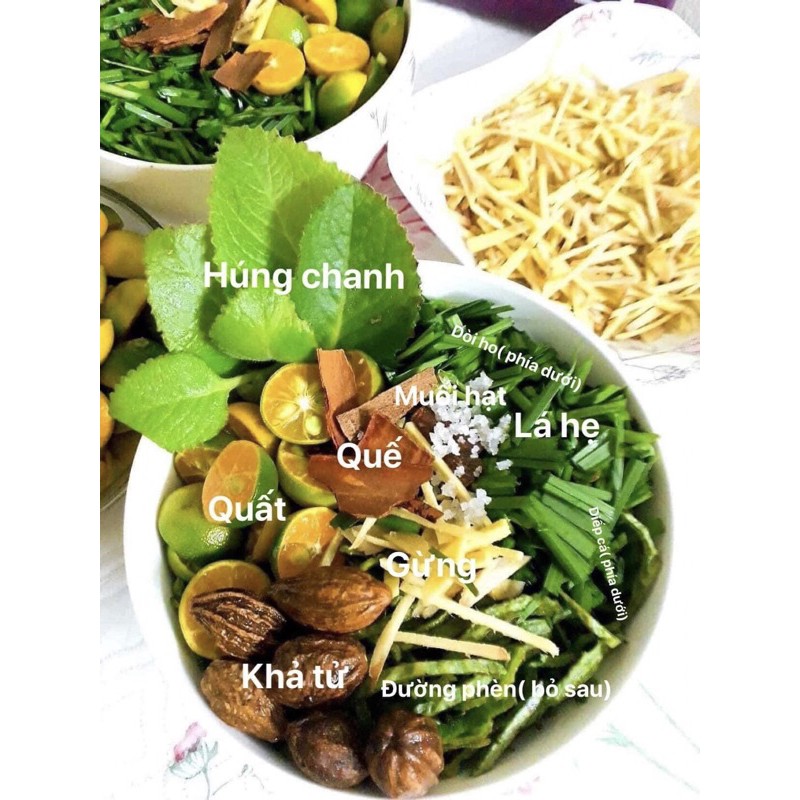 SIRO HO QUẤT HÚNG CHANH ĐƯỜNG PHÈN HANDMADE