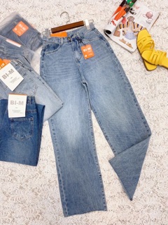 Quần jeans suông basic siêu chất