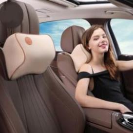 . ⚡️HÀNG CAO CẤP⚡️Gối tựa đầu cao cấp ô tô, chất liệu cao su non cực êm!