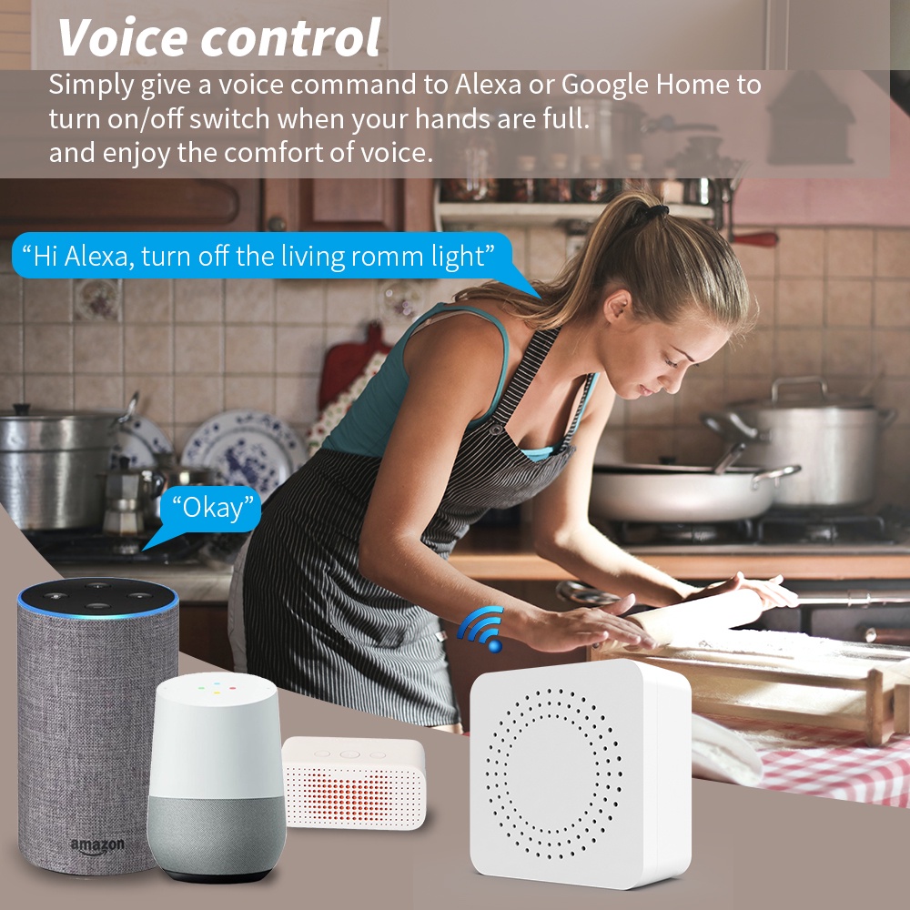 Sẵn Sàng Cổ  10a 16a Tuya Zigbee Wifi Mini Công Tắc Thông Minh 2 Công Tắc Điều Khiển Từ Xa điều Khiển Cho Alexa Alice Google Thông Minh ĐỜI Sống Gia Đình