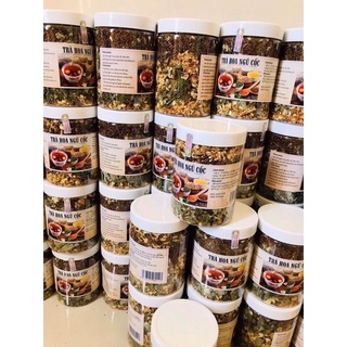 Hộp Trà Hoa Ngũ cốc thơm ngon từ thiên nhiên hộp 300g thảo dược sạch VN