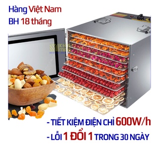 Máy sấy thực phẩm hoa quả trái cây mini 10 khay Điện máy Khôi Minh