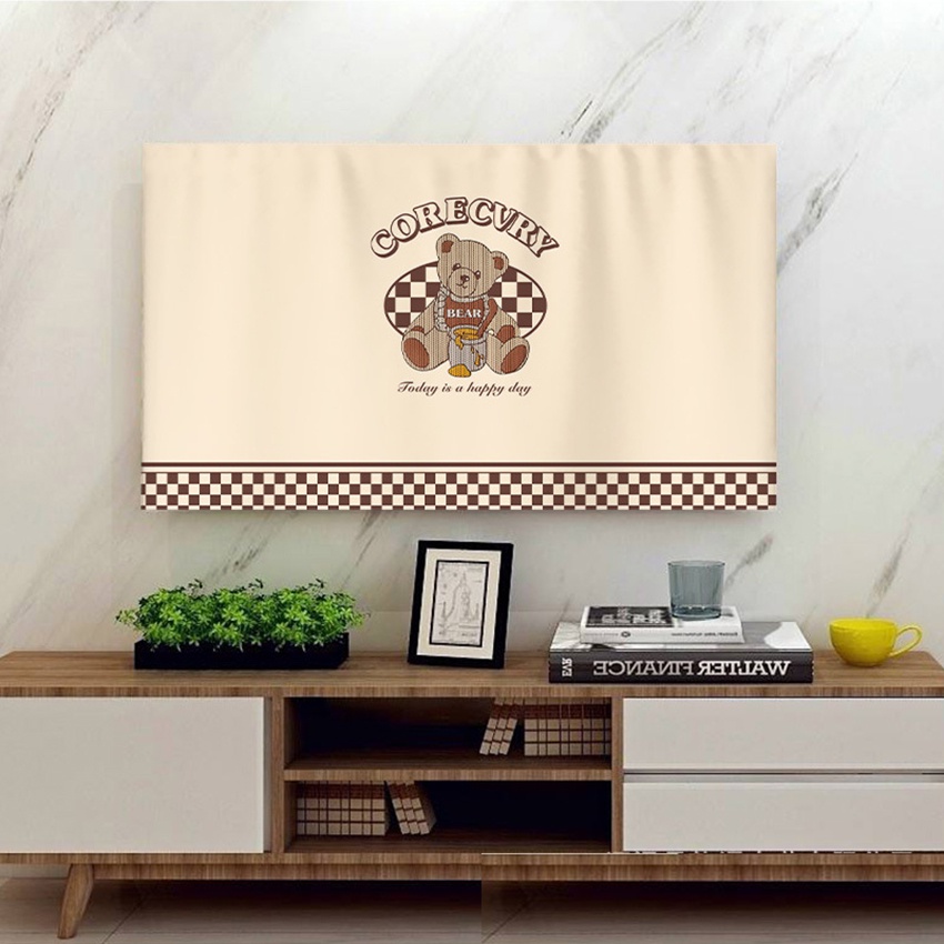 Tấm Phủ tv 42 inches 32 inches 50 Inch 55 inches 65 inches Họa Tiết Hoạt Hình