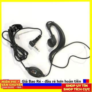 Tai nghe Bộ Đàm (tai thường) tương thích kenwood, Baofeng , Moto ...