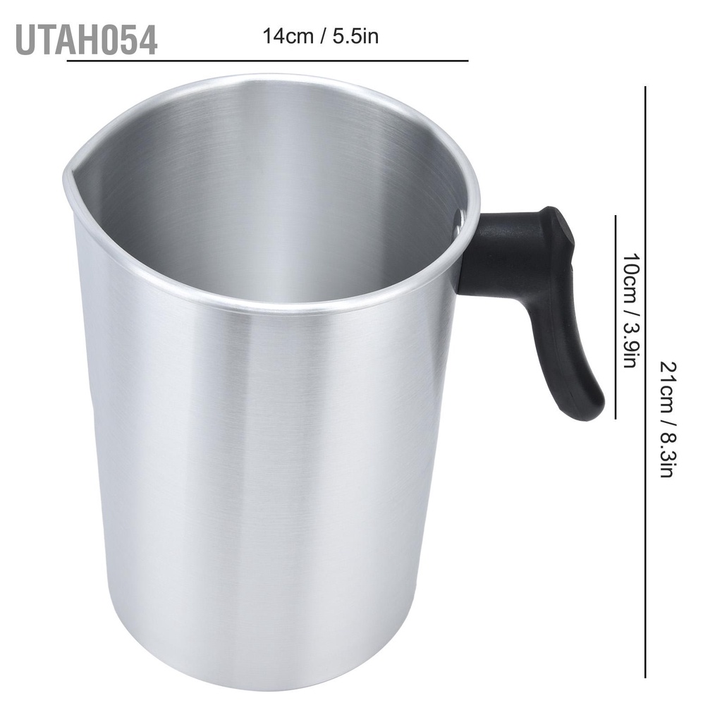 Utah054 Nến Wax Melting Pot 3L Cup Làm Rót Nồi cho Đồ dùng Dao kéo Tự làm tại nhà