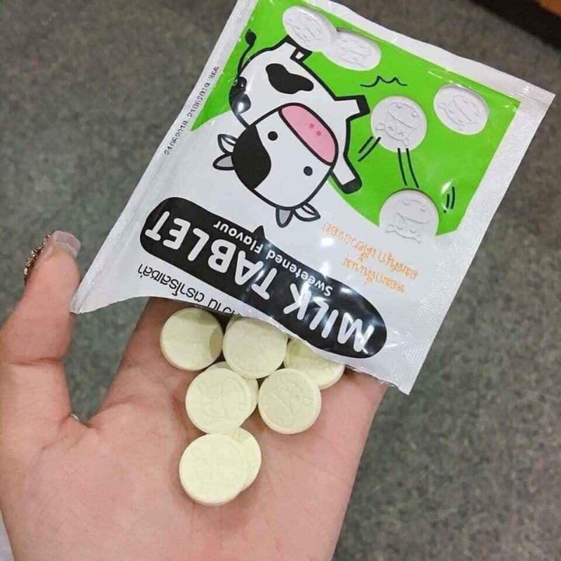 Kẹo sữa bò Thái Lan Milk Tablet Hàng Sẵn Shop - giao hỏa tốc