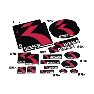TEM DÁN KITACO RACING COMPANY (KHỔ DÀI) mã 000-0001301