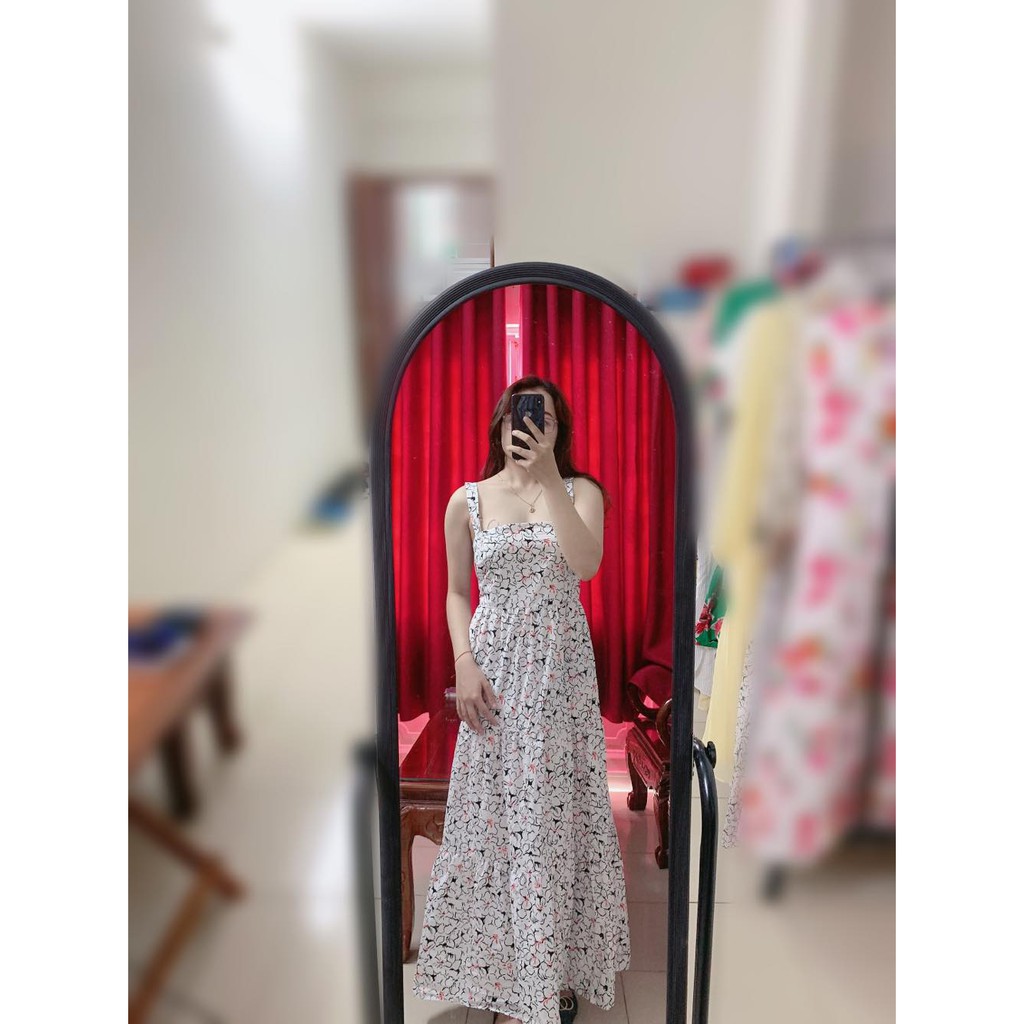 Váy Zara Hoạ Tiết