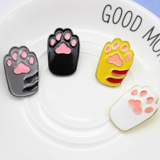 Huy Hiệu Cài Áo Hình Dấu Chân Thú Cưng Đáng Yêu