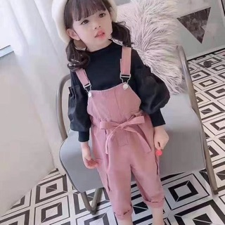 Set yếm kaki kèm áo tay bồng cho bé váy das và váy tiểu thư cho bé