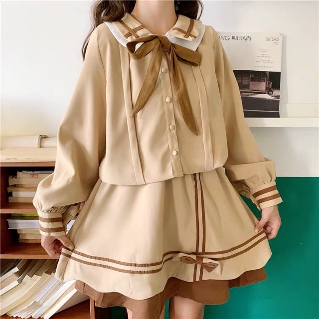 Set trang phục lolita gấu mùa đông 🐻🐻🐻