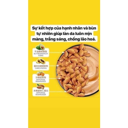 Mặt Nạ Bùn 2 Ngăn Làm Trắng Da,Mịn MàngKiểm Soát Dầu Se Khít Lỗ Chân Lông