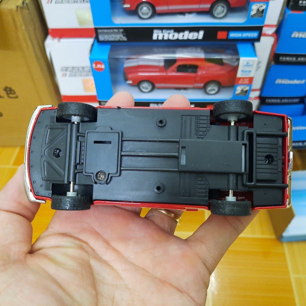 Xe mô hình ô tô Ford Mustang mini bằng kim loại xe đồ chơi trẻ em