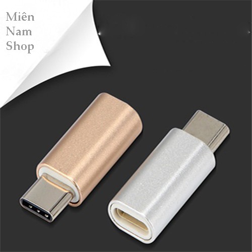 Đầu chuyển B2 Jack chuyển adapter chuyển đổi từ usb Lightning sang Type c cho iphone ipad và andoird