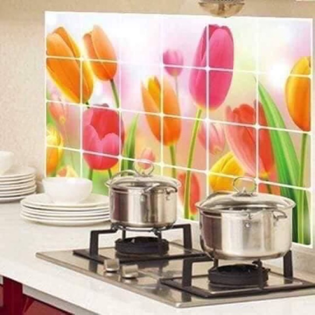 COMBO 2 miếng dán bếp cách nhiệt ( 90*60 cm)