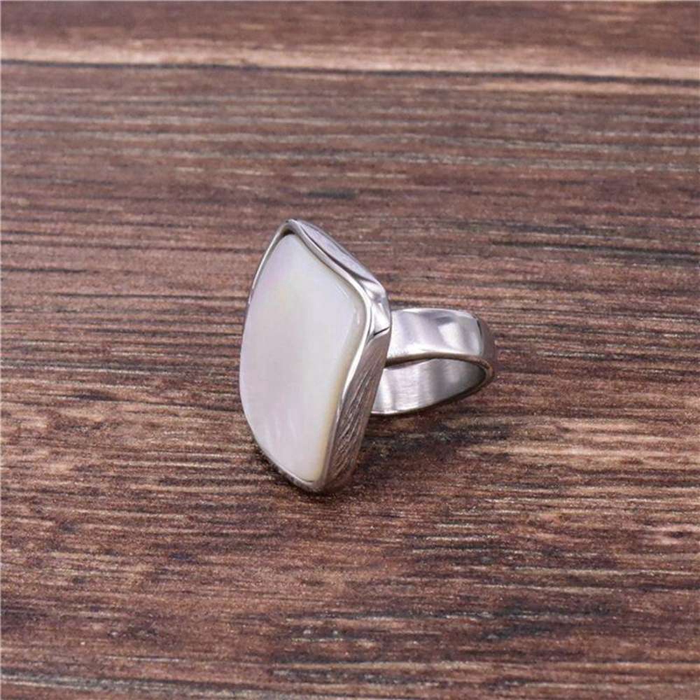 Cincin Shell Natural Fashion Wanita, Cincin Pesta Pernikahan, Perhiasan Perayaan Ulang Tahun