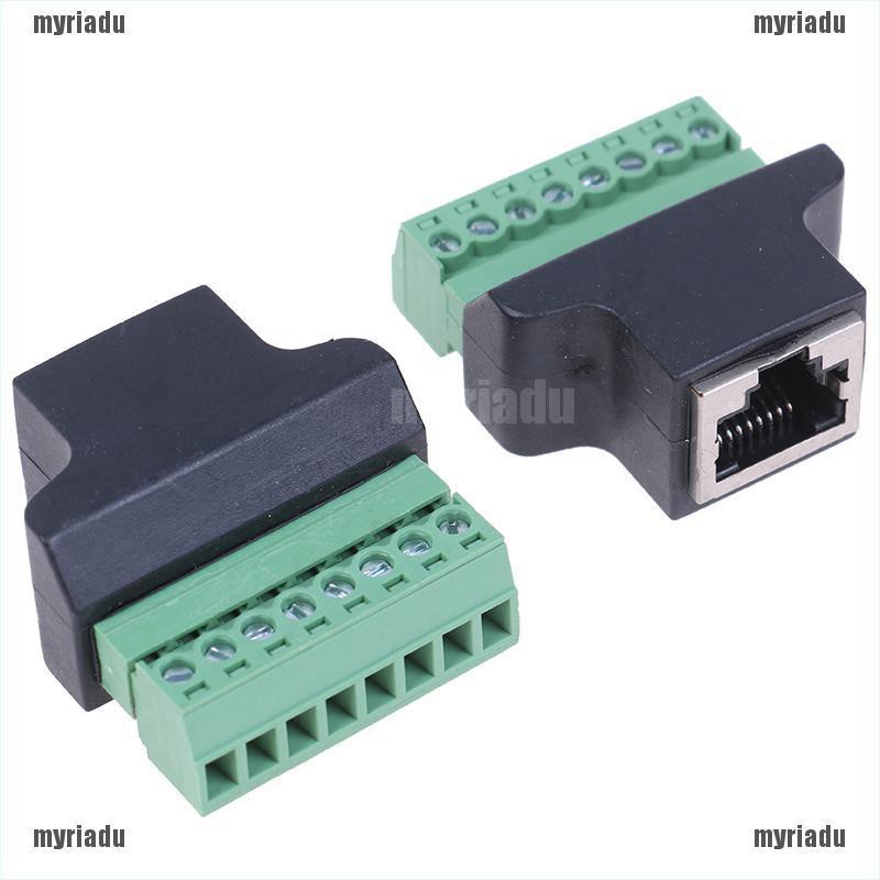 Đầu Nối Rj45 Sang Rj45 8 Pin Cho Cctv Dvr