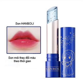 Son dưỡng ẩm dạng thạch HANBOLI thay đổi màu độc đáo