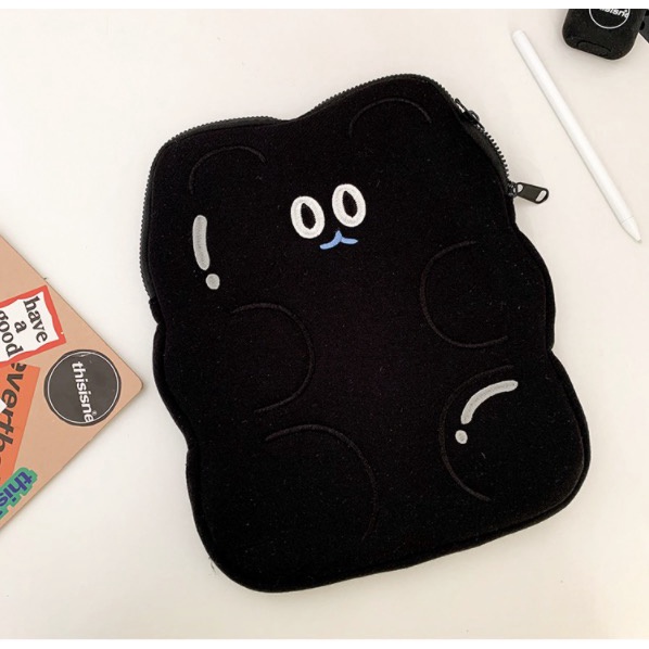 Túi Đựng laptop Họa Tiết Gấu Dễ Thương 13 10 11 inch