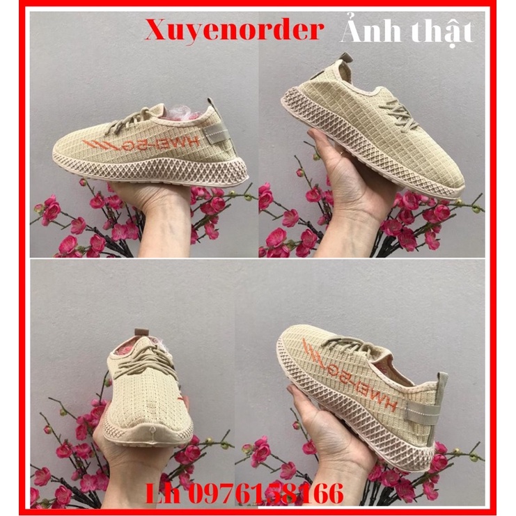 Giày vải nữ, giầy thể thao các mẹ đi bộ, đi phượt đế mềm có thoáng khí chống trơn trượt quá rẻ đẹp