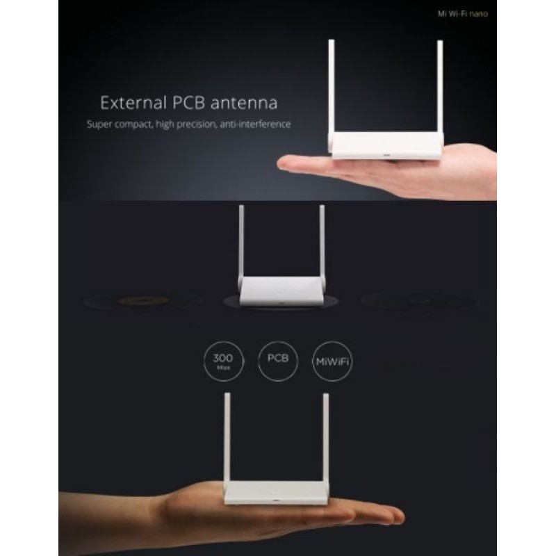 Bộ phát Wifi Xiaomi Nano 300Mbs có kích sóng wifi mạnh | BigBuy360 - bigbuy360.vn