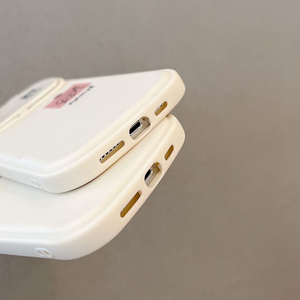 Ốp Điện Thoại Mềm Họa Tiết Hoạt Hình Tráng Gương Trang Điểm Chống Rơi Cho iPhone 14 14pro max 13 12PRO max 11pro max