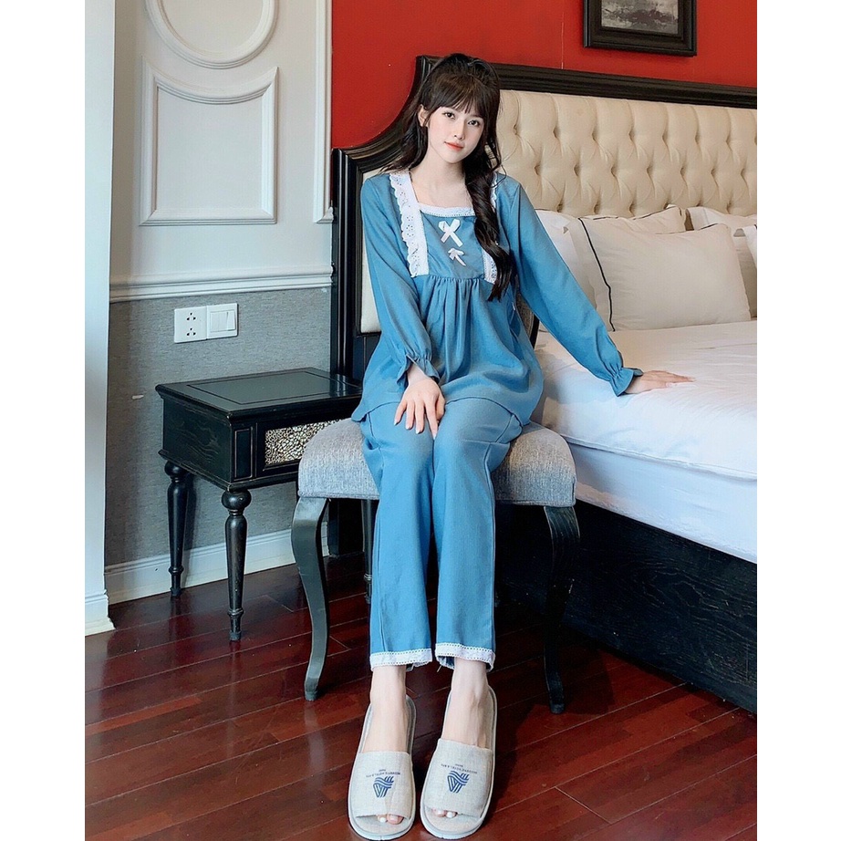 Bộ bầu Sau Sinh chất nỉ nhung siêu ấm áp mùa ĐÔNG - 𝐁𝐃𝟒𝟓