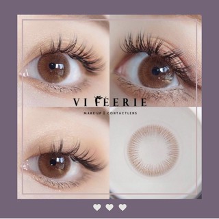 Lens nâu Aurora Choco 0 độ nhập khẩu Hàn Quốc chính hãng - VF Lens
