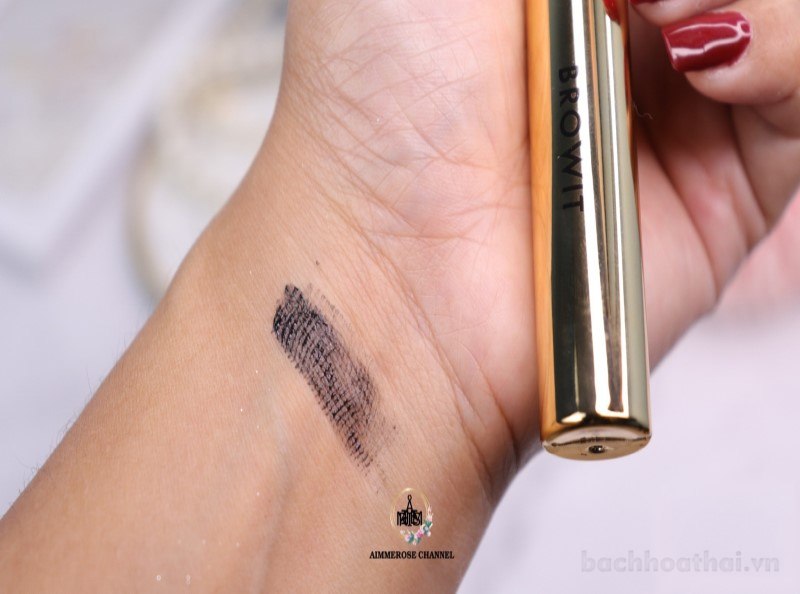 Chuốt mascara Thái BROWIT My Everyday Mascara #Endless Night 5.5g by Nong Chat