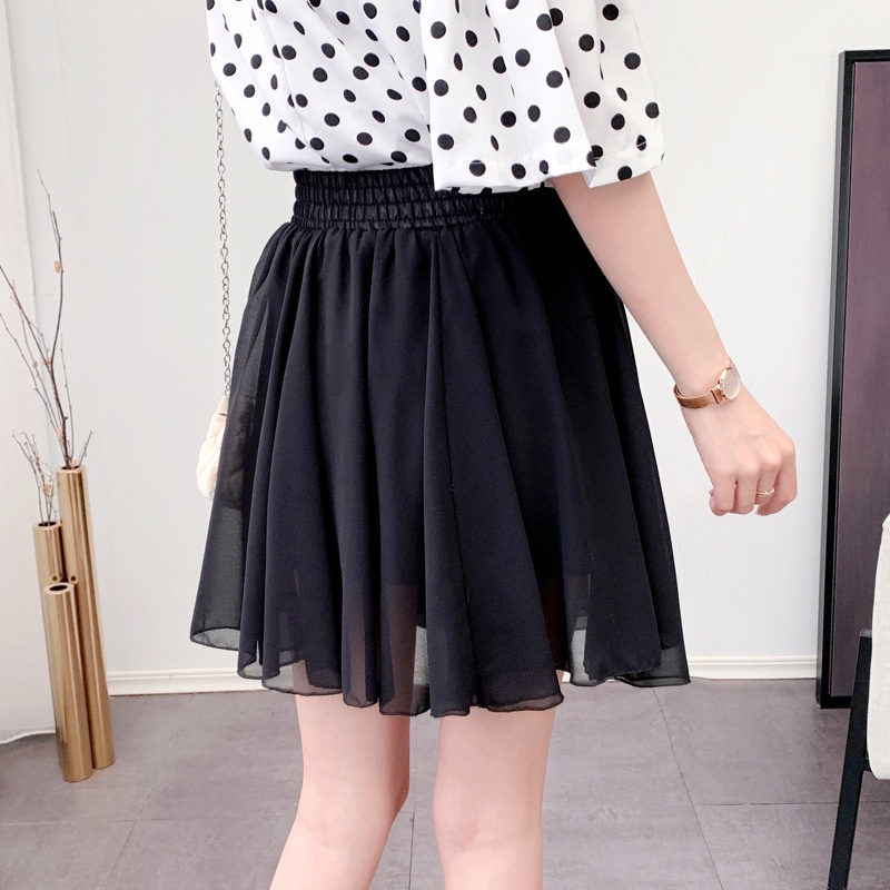 Chân váy nữ,chân váy ngắn eo chun dáng xoè CV15