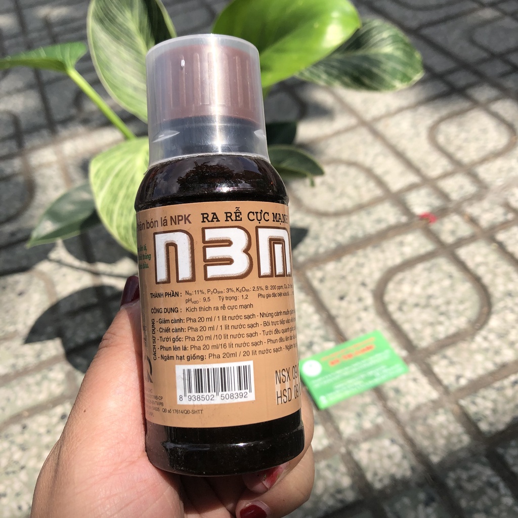 Chế phẩm KÍCH THÍCH RA RỄ CỰC MẠNH N3M 100ml