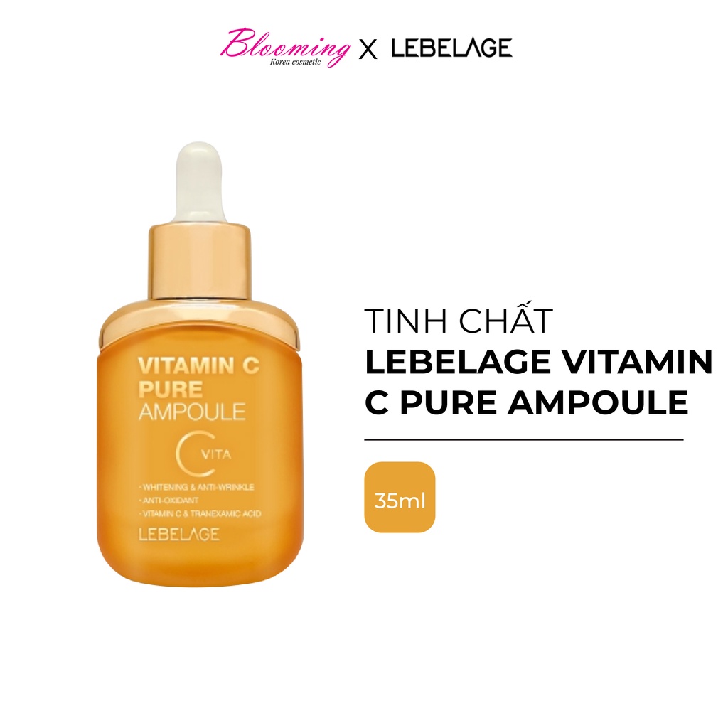 Serum Tinh Chất Dưỡng Giảm Thâm Tàn Nhang Trắng Da Lebelage Vitamin C Pure Ampoule 35ml