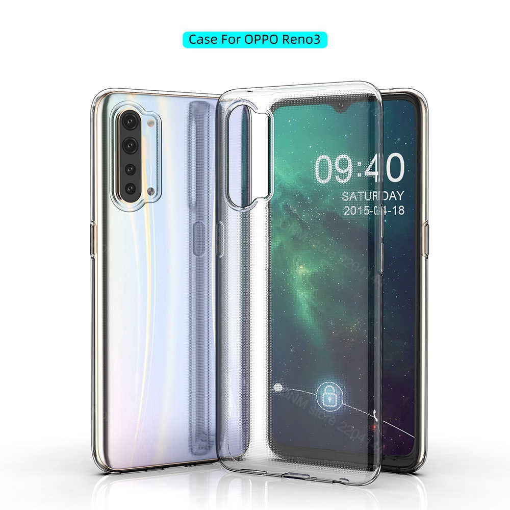 Ốp dẻo trong suốt Oppo Reno 3