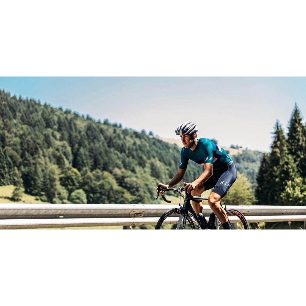 Bộ Đồ Thể Thao Xe Đạp/Xe Máy Tay Ngắn In Họa Tiết MAAP Worlds Pro Hex Thời Trang Cho Nam