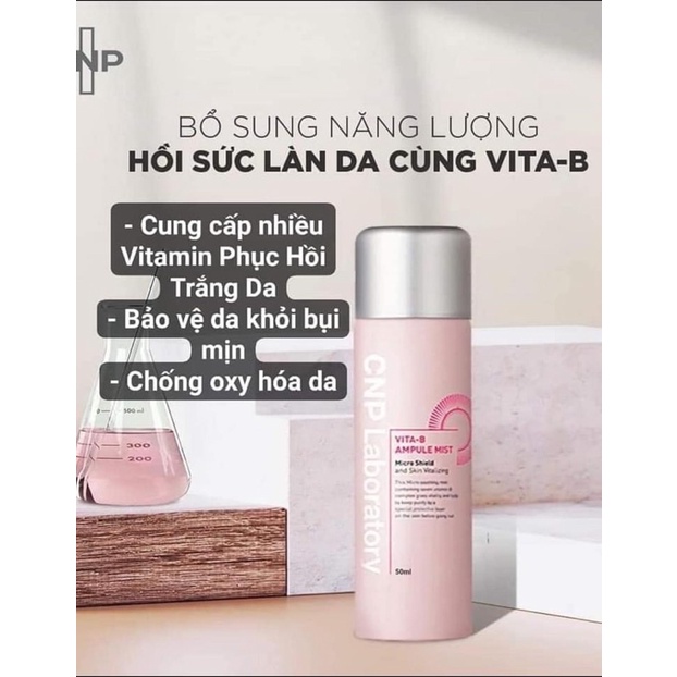 Xịt khoáng CNP Laboratory Vita B Ampule Mist 50ml