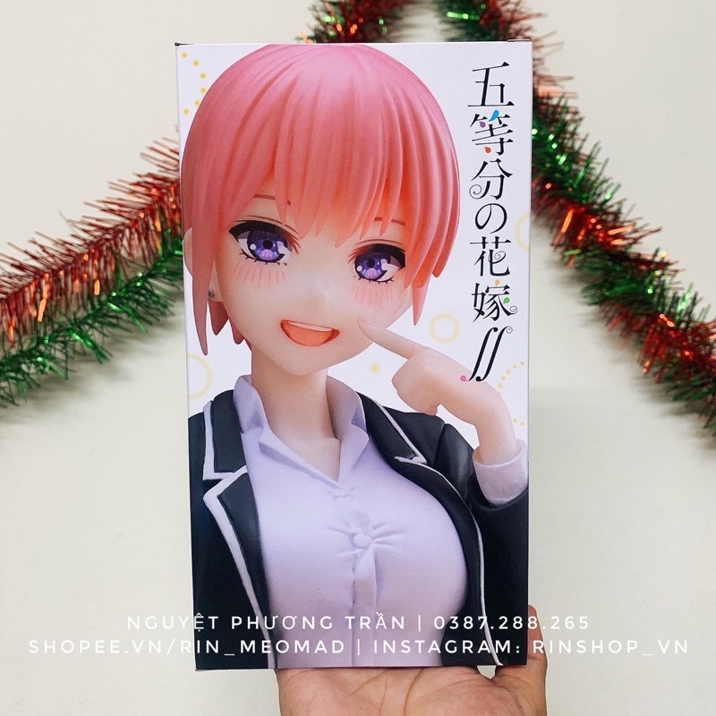 Mô Hình Chính Hãng Nino Nakano Ichika Nakano Coreful Figure - Seifuku Ver. - Gotoubun no Hanayome