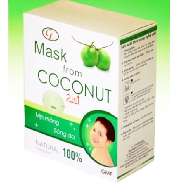 2h mặt nạ 2in1 7 miếng/ hộp