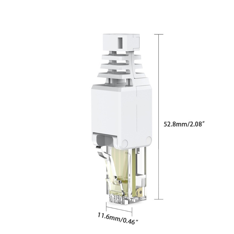 Mô Đun Đầu Nối LIDU1 No Crimp CAT6 RJ-45 Pug 8 Vị Trí 8 Chế Độ