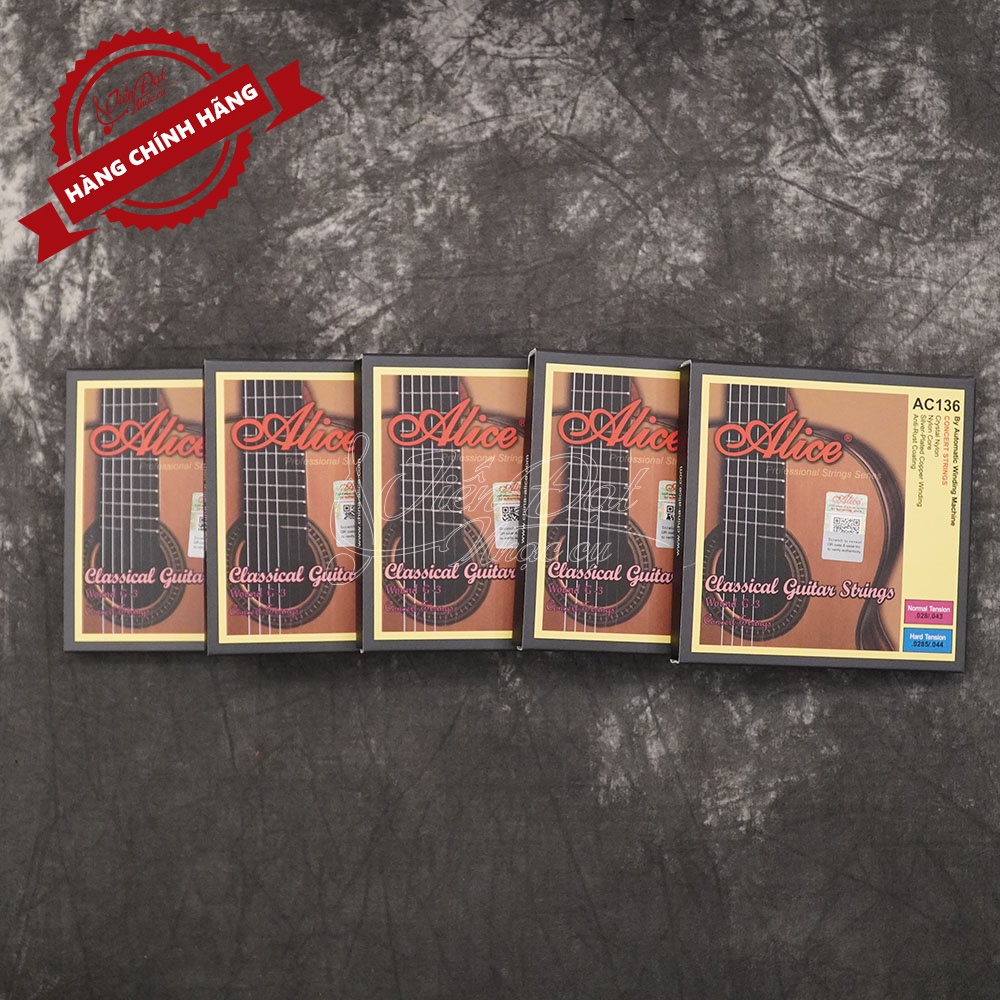 Dây Đàn Guitar Classic Alice AC136 - Bộ 6 Dây Chính Hãng